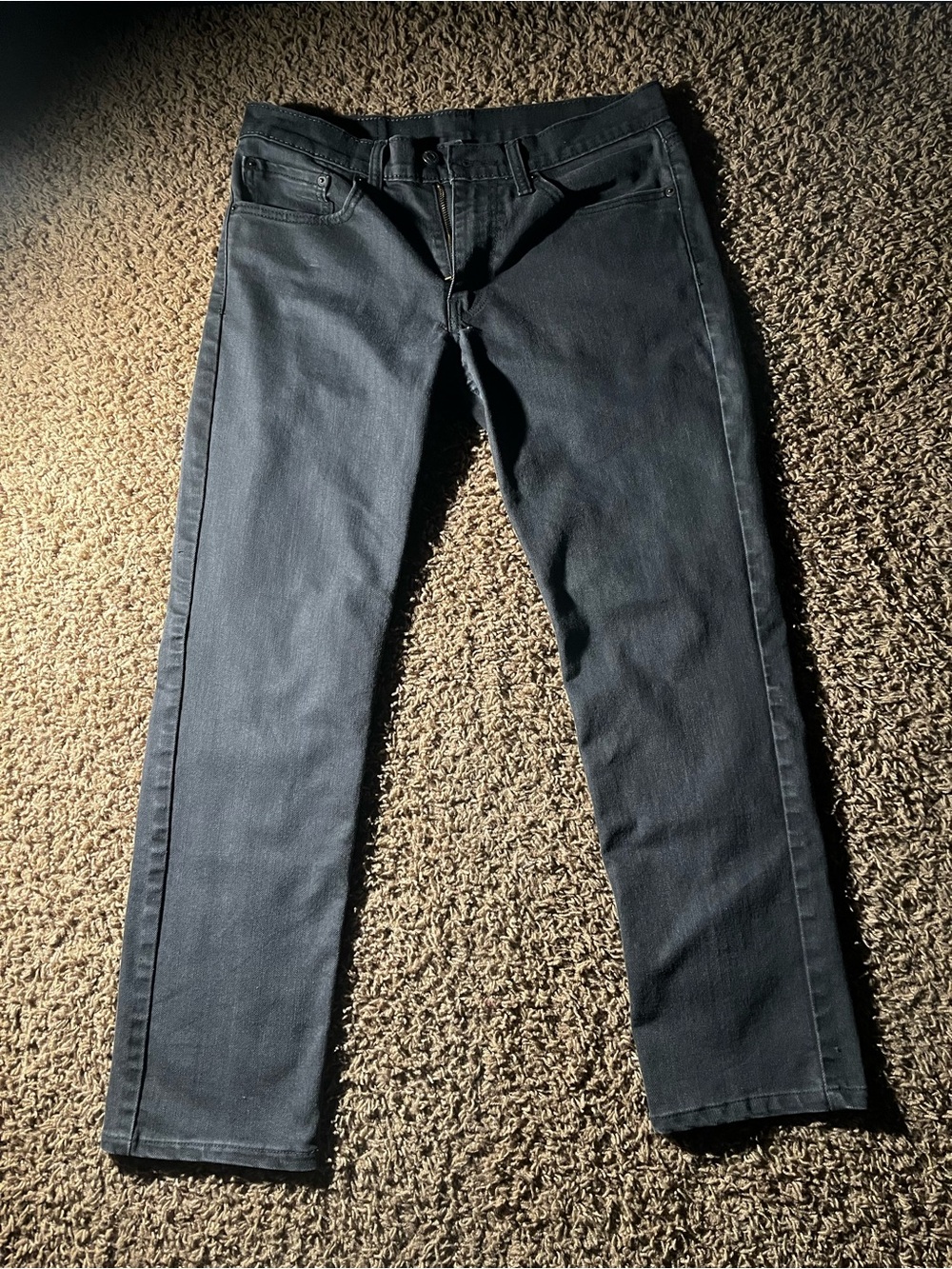 Men's Grey Slim Fit Jeans